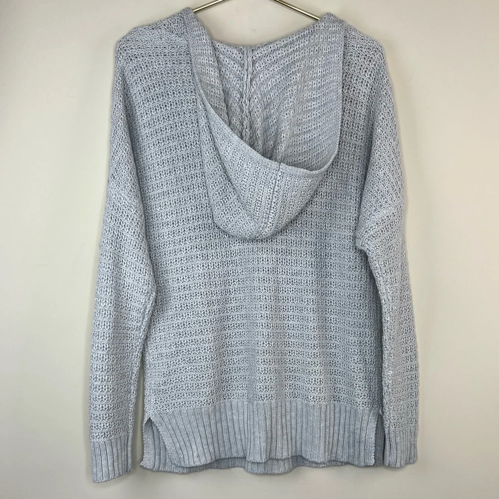 Rachel Zoe Gray Hooded Sweater, Small